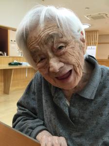 『あさがおのアイドル　98歳の笑顔』の画像