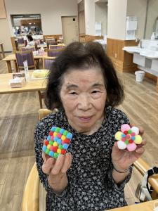 『フェルトボールマグネット③』の画像