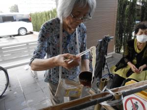 『流しそうめん①』の画像